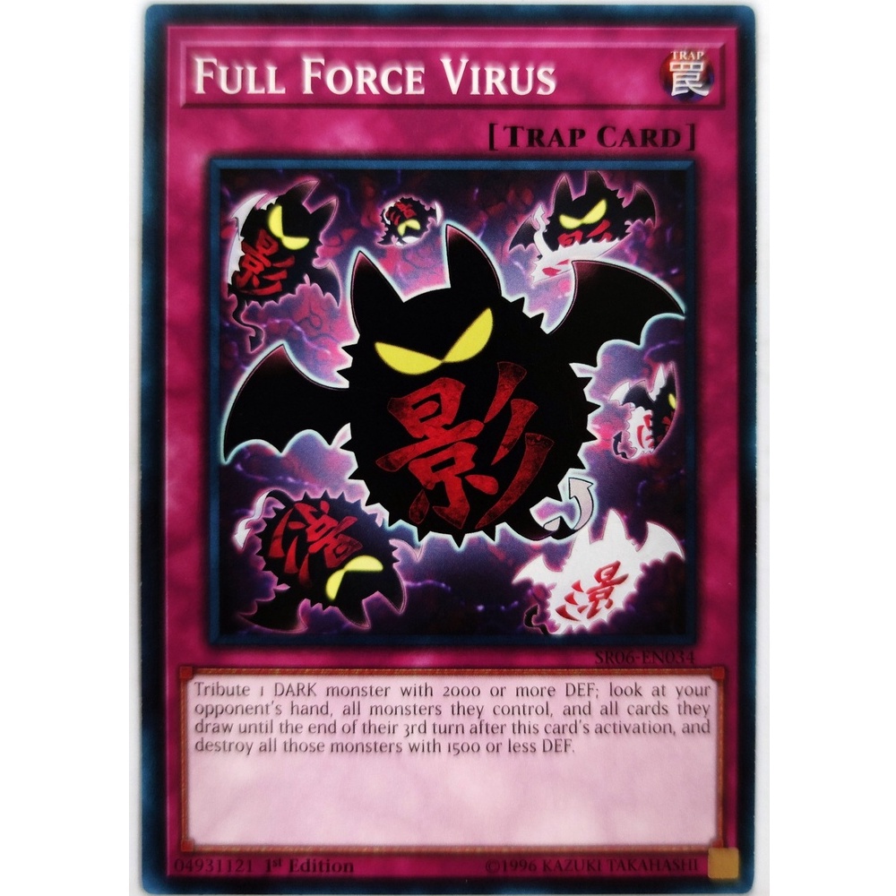 [Thẻ Yugioh] Full Force Virus |EN| Common
