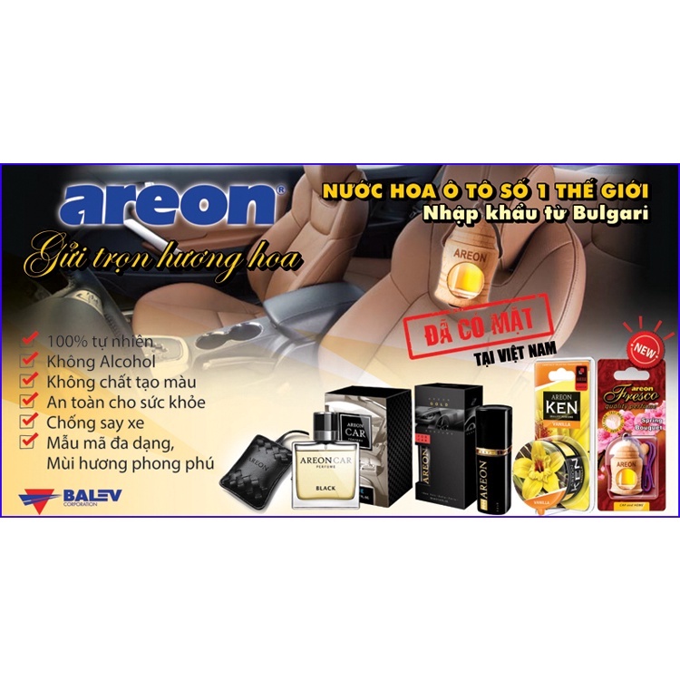 Nước Hoa Ô Tô Areon - Nước Hoa Kẹp Cửa Gió Ô Tô Areon Chính Hãng Cao Cấp Lưu Hương Bền Lâu sasa