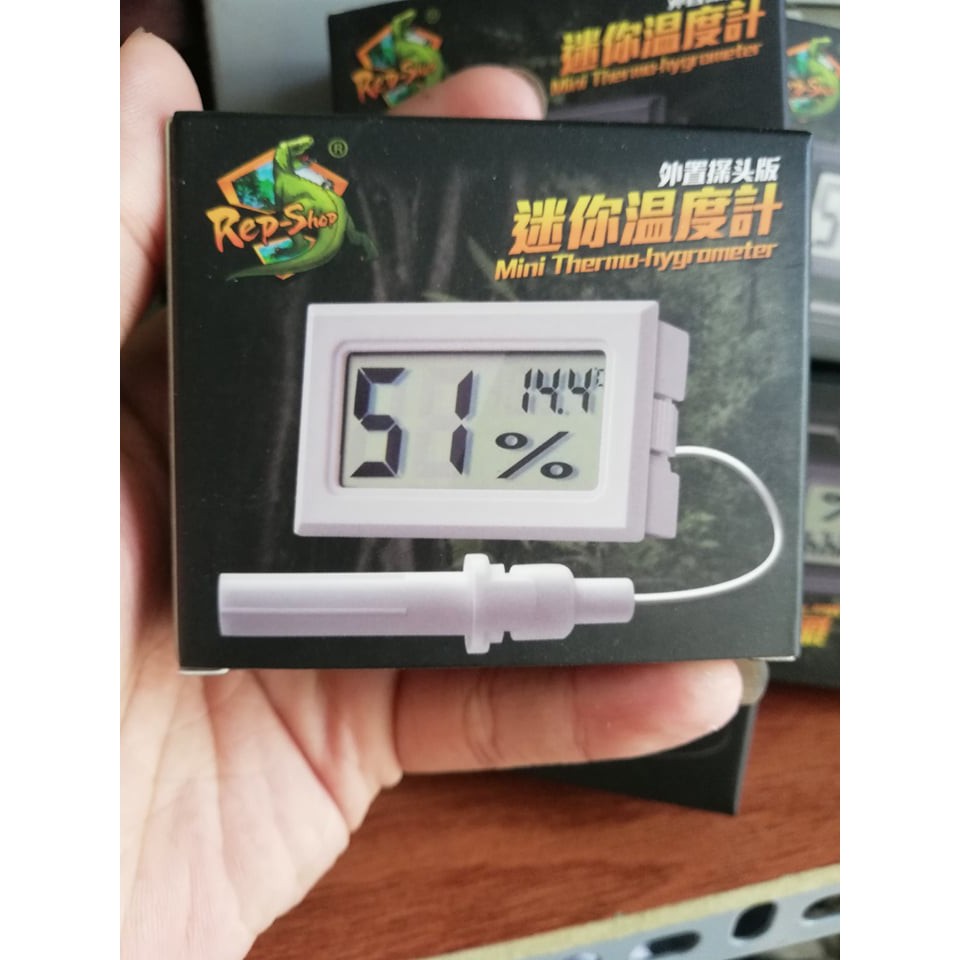 Nhiệt kế đo nhiệt độ và độ ẩm cho bò sát , ấp trứng