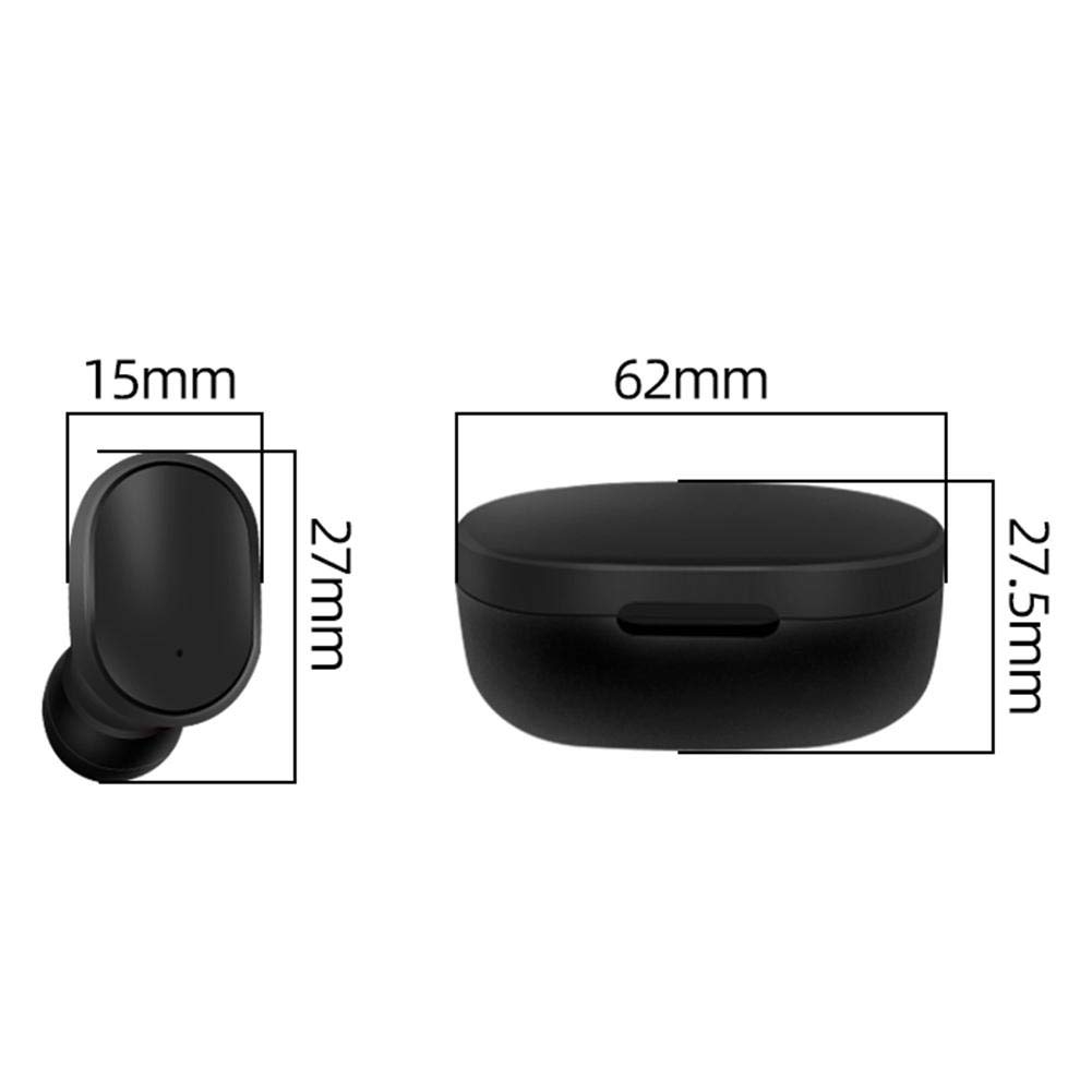 Tai nghe Bluetooth 5.0 TWS nhét tai không dây A6S Mic chất lượng cao với hộp sạc