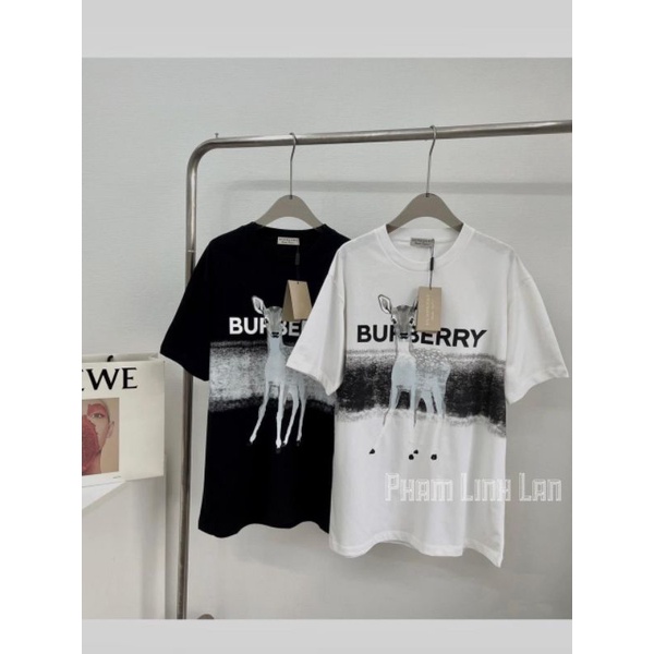 Áo phông tay lỡ Burberry Nam/Nữ