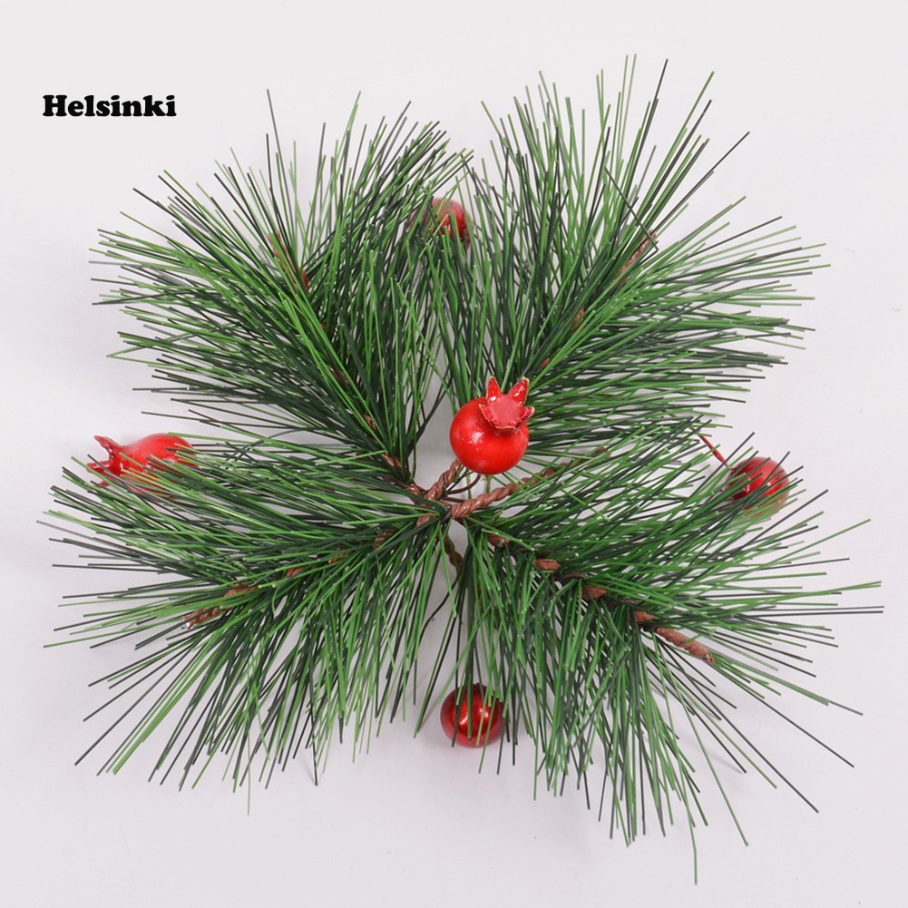 Set 10 Nhánh Cây Thông Giả Trang Trí Giáng Sinh
