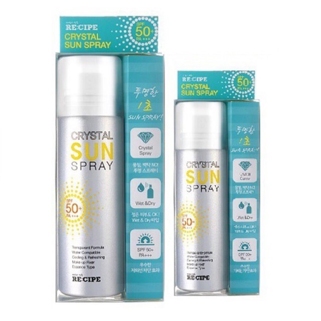 [Thanh lý] Xịt chống nắng Crystal Sun Spray SPF 50+ PA+++