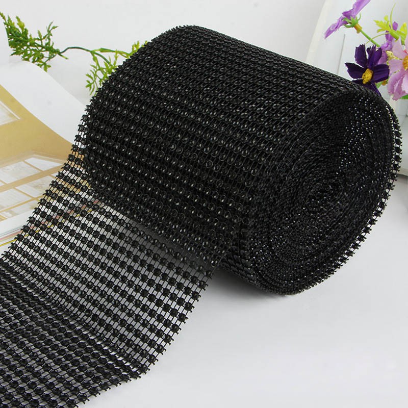 GETNOIVAS Dải lưới đính đá dài 90cm dùng trang trí