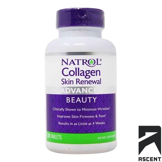 Natrol Collagen Skin Renewal 120 viên – Viên uống làm đẹp ngừa lão hoá
