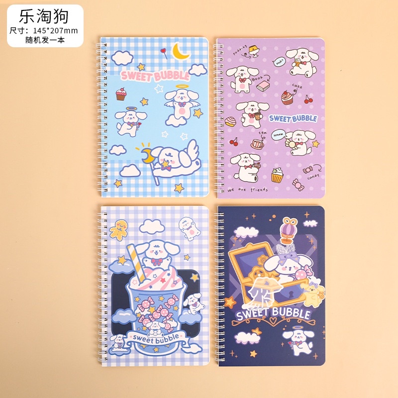 🌸Sổ lò xo A5 120 trang vở kẻ ngang màu sắc dễ thương🌸