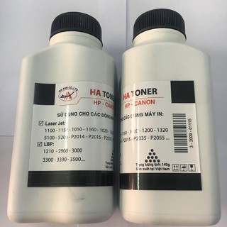 Bộ 10 lọ mực Hp Canon loại tốt đổ cho Canon 2900, 3300, 6000.....