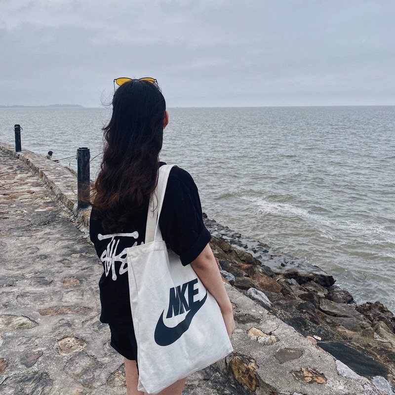 Túi tote nike vải canvas