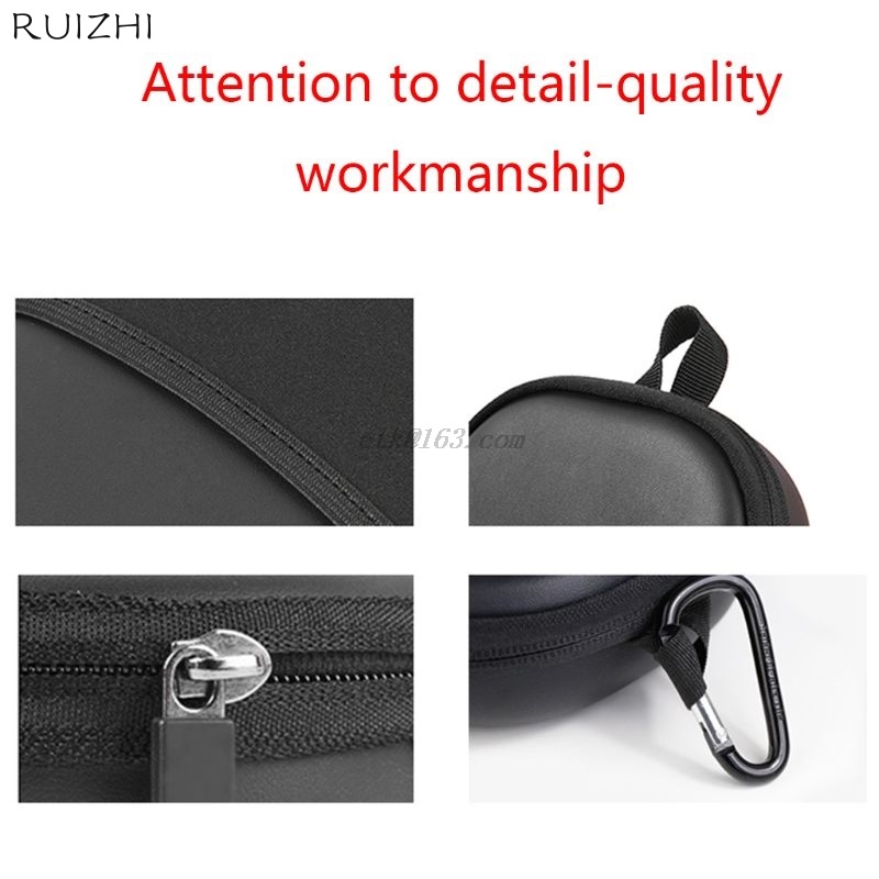 Hộp đựng tai nghe Bose QC15 QC25 QC35 bằng da PU có móc khóa