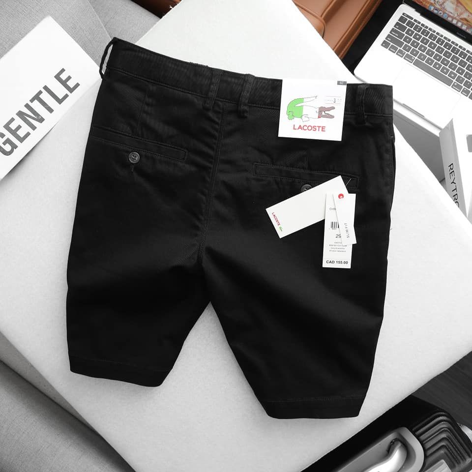 Quần Short Kaki Nam LACOSTE Hàng VNXK