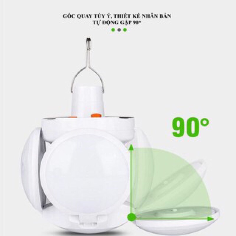 Đèn led năng lượng mặt trời 4 cánh