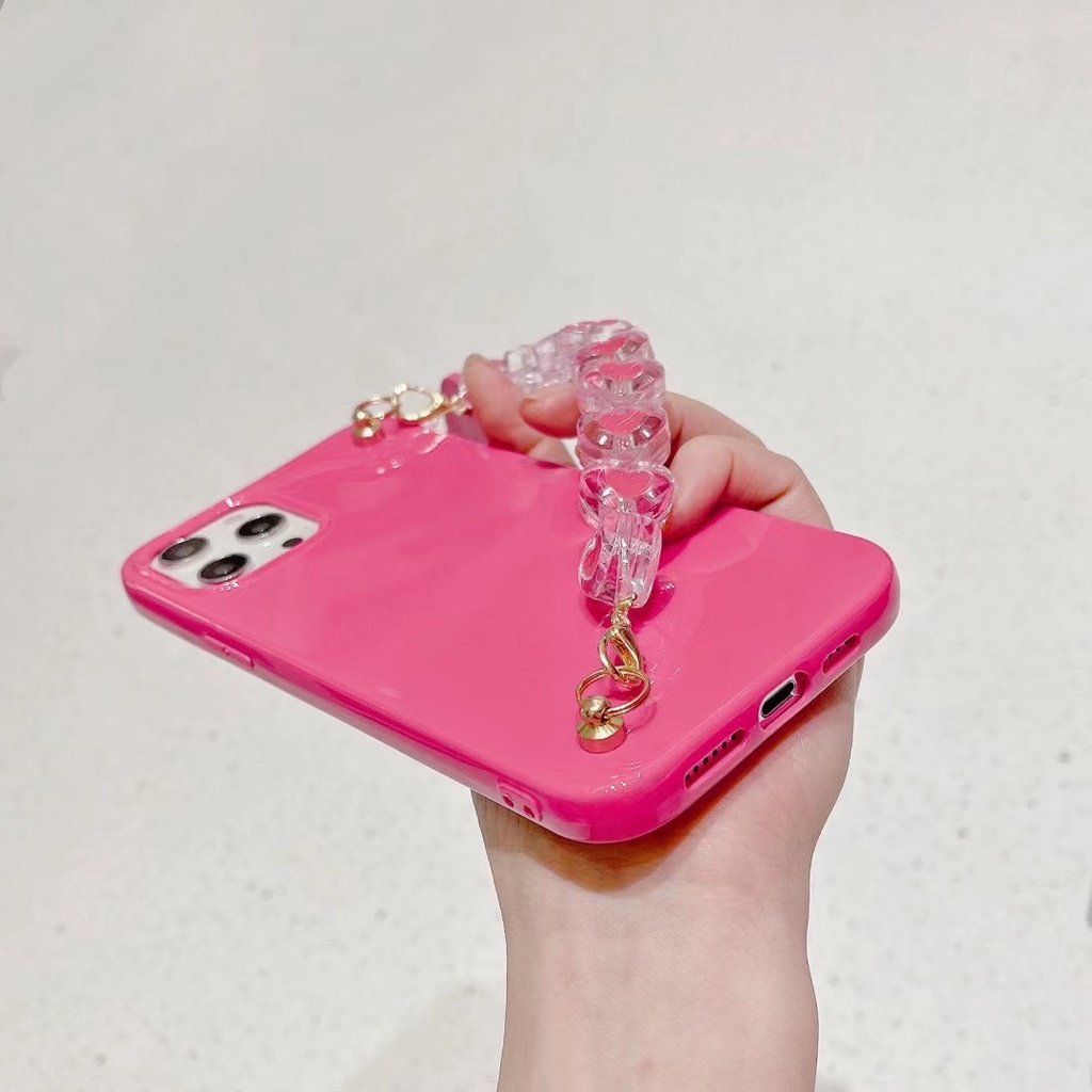 Ốp điện thoại kèm dây đeo thời trang thích hợp cho Iphone 12 Pro Max 11 Pro Max Xs Max Xr X 7 8 Plus