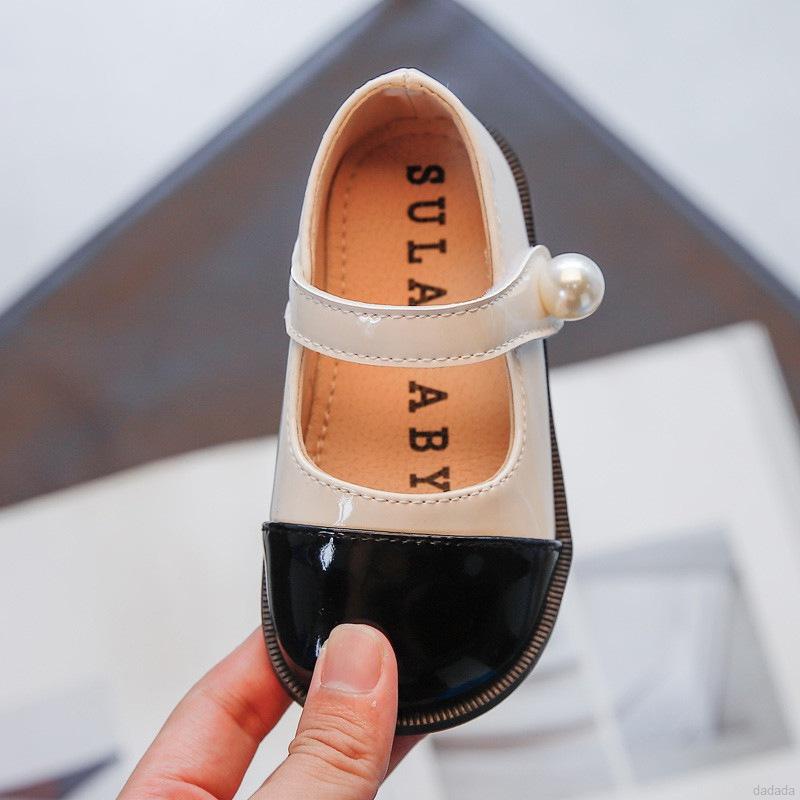 Giày Búp Bê Da Mềm Kiểu Hàn Quốc Đáng Yêu Thoải Mái Dành Cho Bé Gái