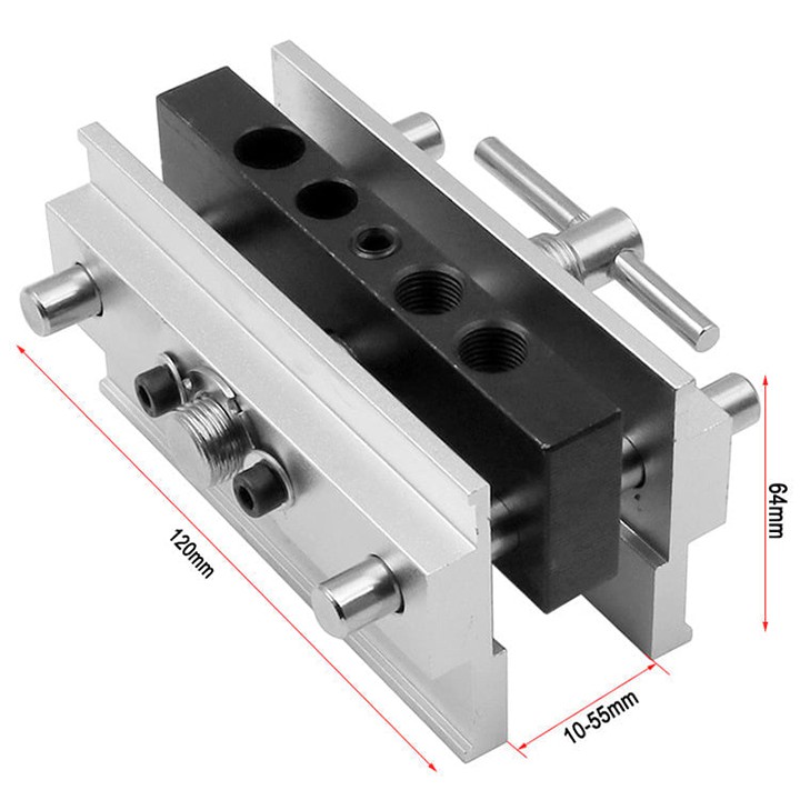 Bộ cữ khoan chốt gỗ ghép mộng thẳng kẹp lấy tâm tự động loại tốt