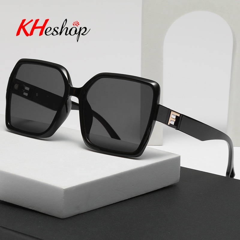 Kính Thời trang chống nắng gọng Vuông cao cấp, màu trơn siêu đẹp, form Retro nổi bật mọi ánh nhìn chống UV400 mã Y80030
