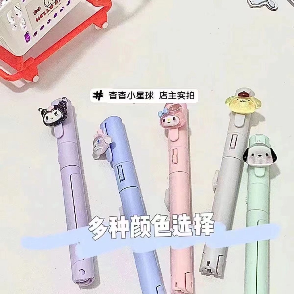 Kéo Cắt Giấy Sổ Tay Đa Năng Hình Cây Bút Melody Pacha Dễ Thương