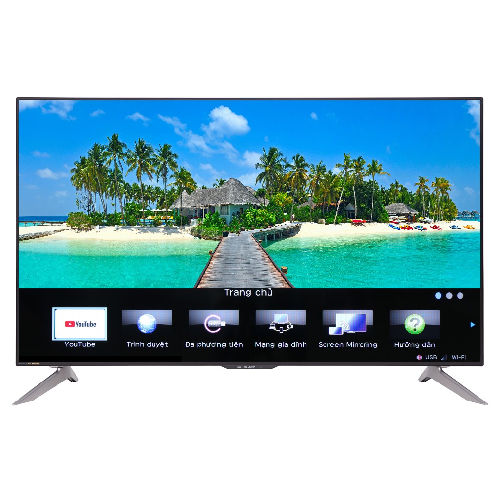 SMART TIVI SHARP 4K 60 INCH LC-60UA6500X