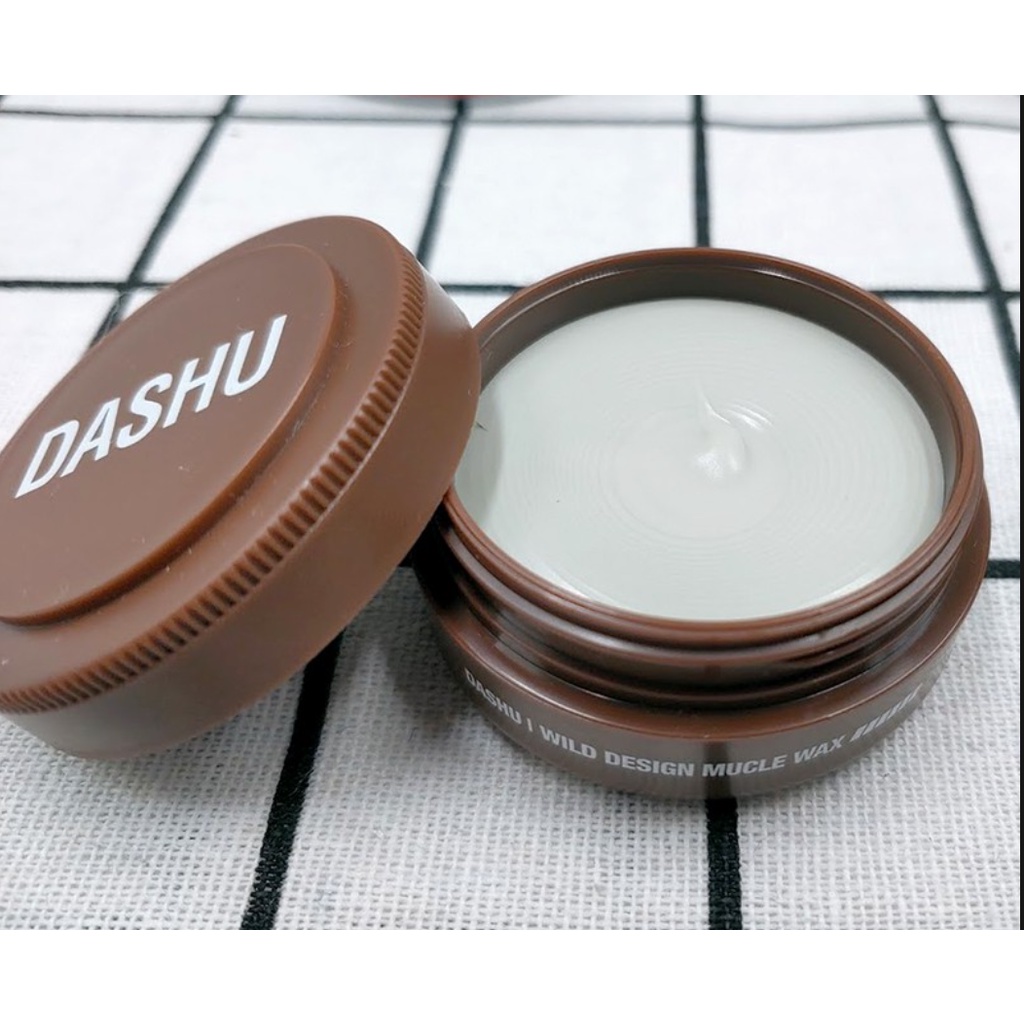 Sáp Vuốt Tóc Nam Dashu Hair Wax Đen | Xanh 100ml