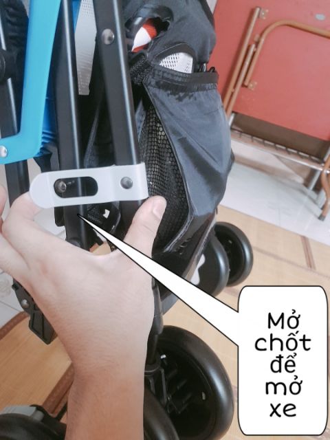 Xe đẩy du lịch Seebaby QQ2 gập gọn cho bé yêu
