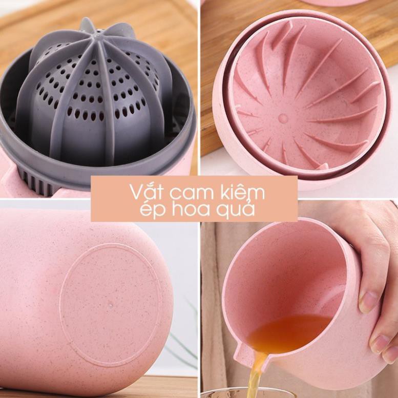 💝HÀNG CAO CẤP💝 Dụng cụ vắt cam, ép hoa quả 2in1 Cao Cấp Ecoco - Mẫu Mới 2021 - Dung Tích 400ml