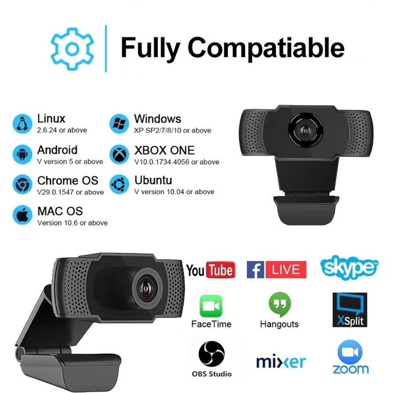 Wansview 1080P Webcam 101 | BigBuy360 - bigbuy360.vn