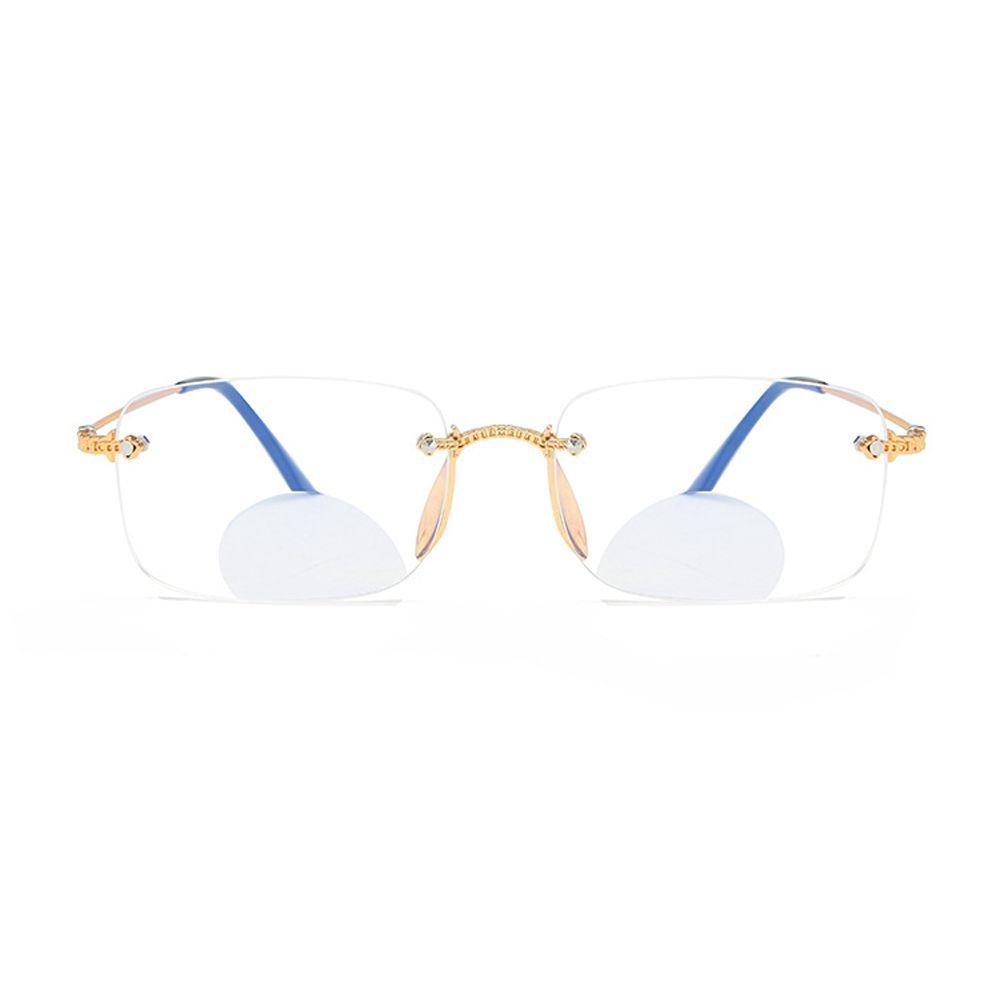 ☆FKILLA☆ Unisex Kính đeo hai tròng Kính đọc sách Chống ánh sáng xanh Mắt viễn thị Kính mắt Viễn thị Kính viễn thị Kính cận Diopter Kính mắt