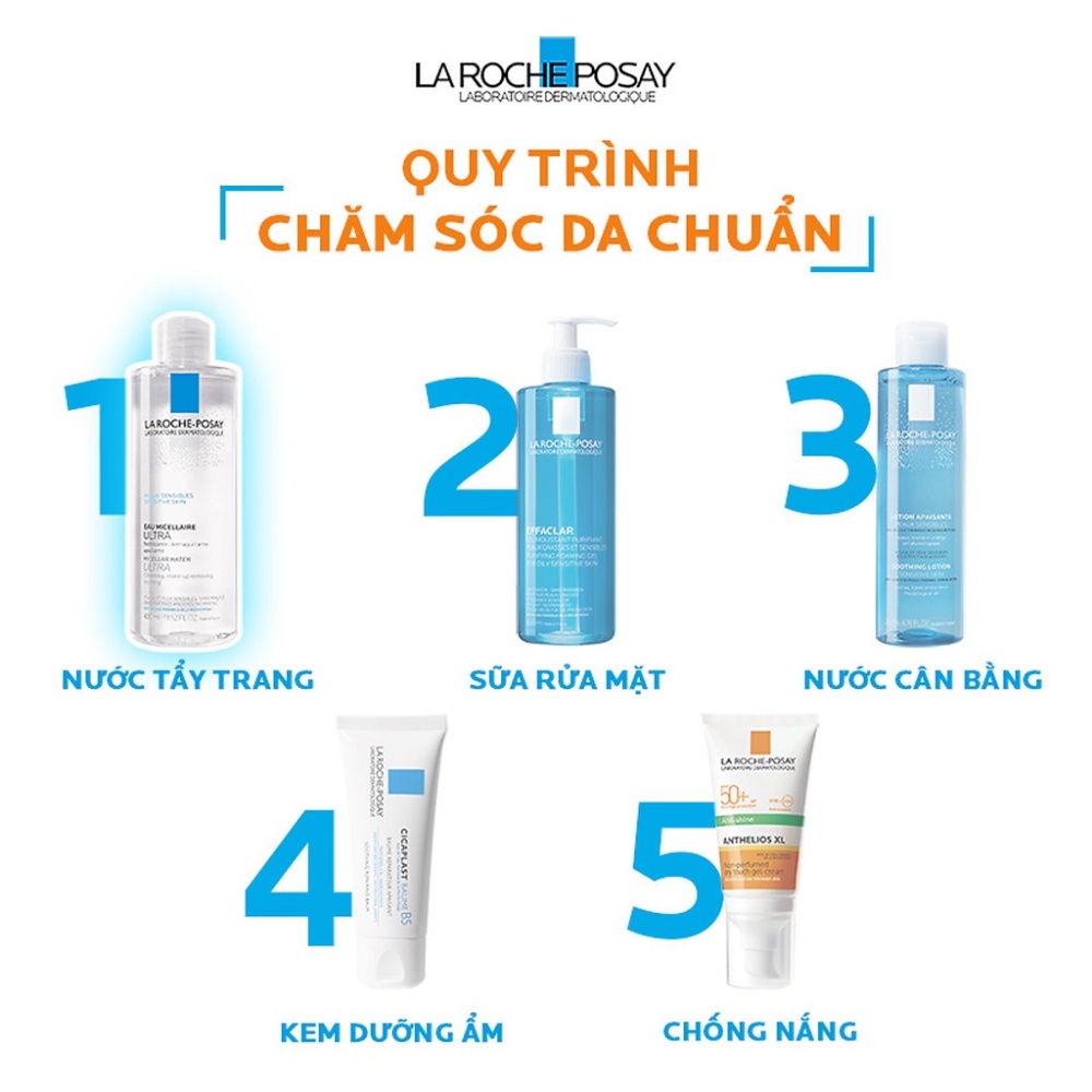 Nước Tẩy Trang La Roche-Posay Dành Cho Da Nhạy Cảm Và Da Dầu Nhạy Cảm 400ml Kimochi Store