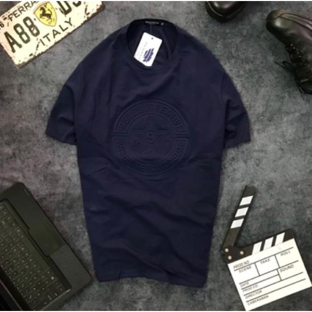 ALBUM 856 - ÁO THUN VNXK COTTON LOGO CHÌM CỰC ĐẸP