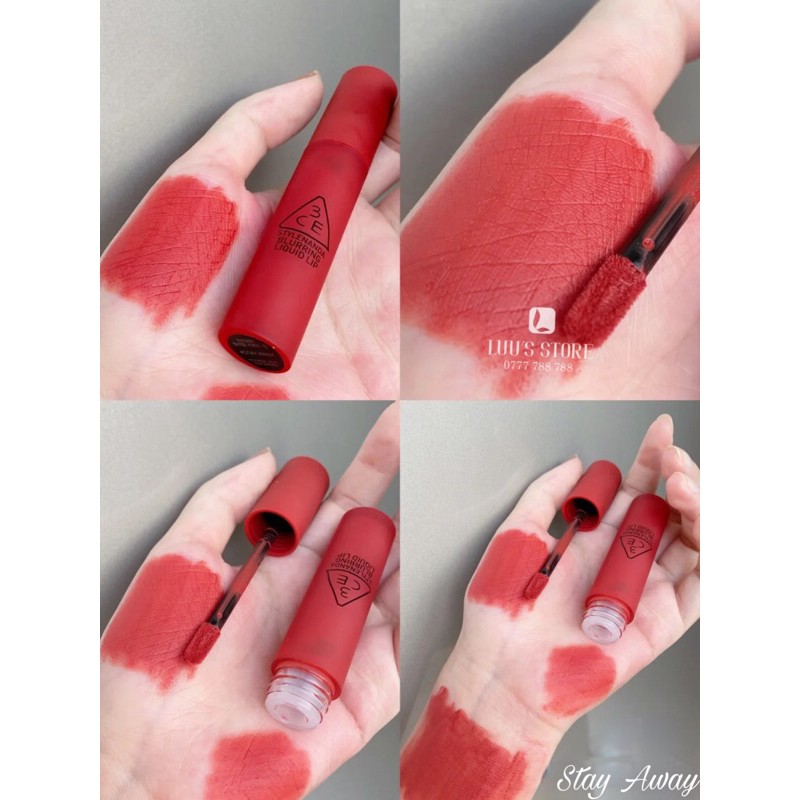 Son 3CEEE Blurring #Stay Away - Đỏ Gạch