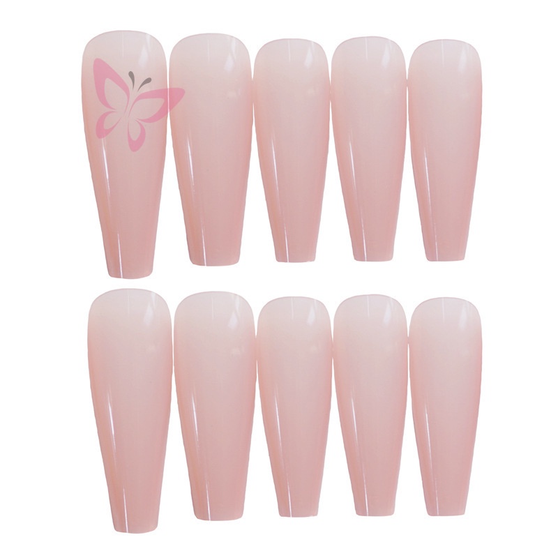 Set 24 Miếng Dán Móng Tay Trong Suốt Nina CS-93