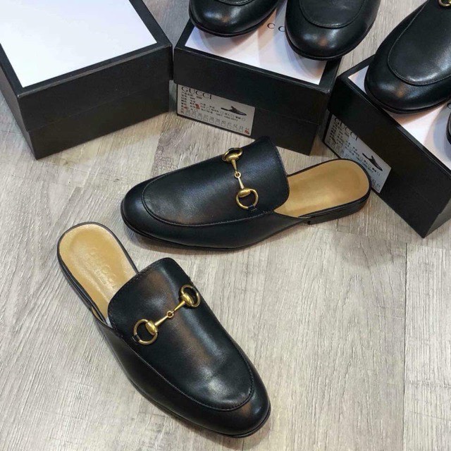 (Loại 1) Giày Sục Nam Da Xịn Cao Cấp Hàng Nhập Thái Lan