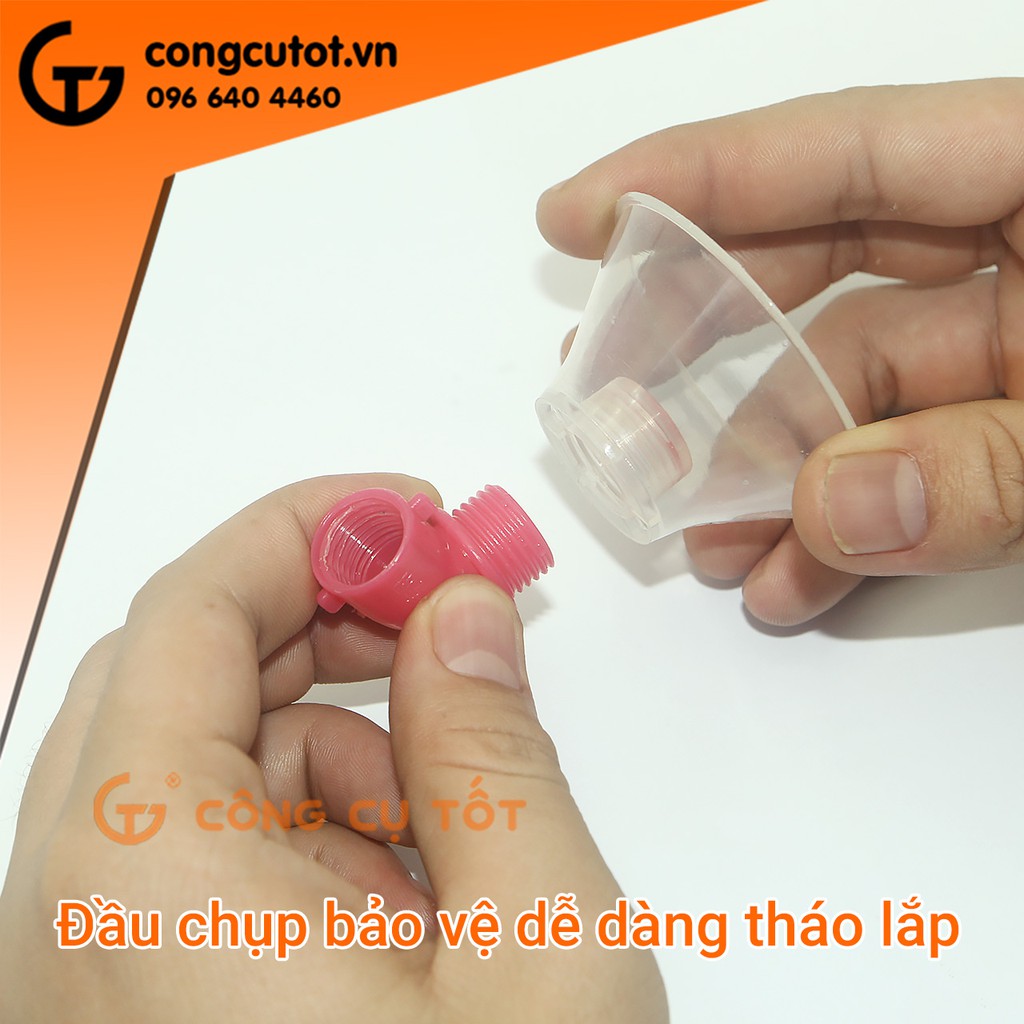 Béc phun 1 lỗ có chụp bảo vệ