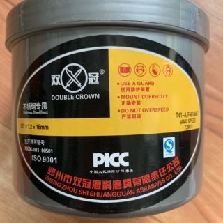 50 Viên Đá cắt sắt PICC 100( 107x1.2x16mm), Chuyên Dùng Cho Các Công Trình Xây Dựng