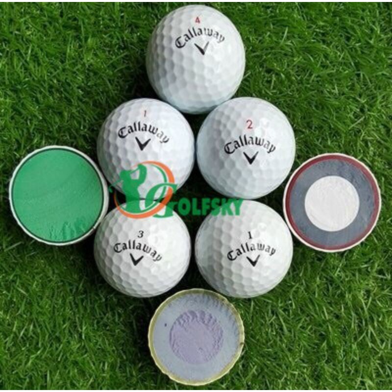 Bóng Golf cũ Callaway 3-4 lớp - Cam kết hàng chuẩn chất lượng tốt - Used Golf Ball