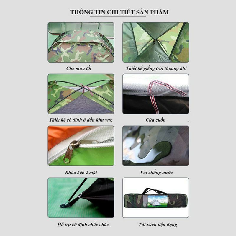 Lều pícníc cắm trại dã ngoại du lịch đi phượt,chống muỗi, tránh gió tránh mưa#size 200cm150cm110cm | BigBuy360 - bigbuy360.vn