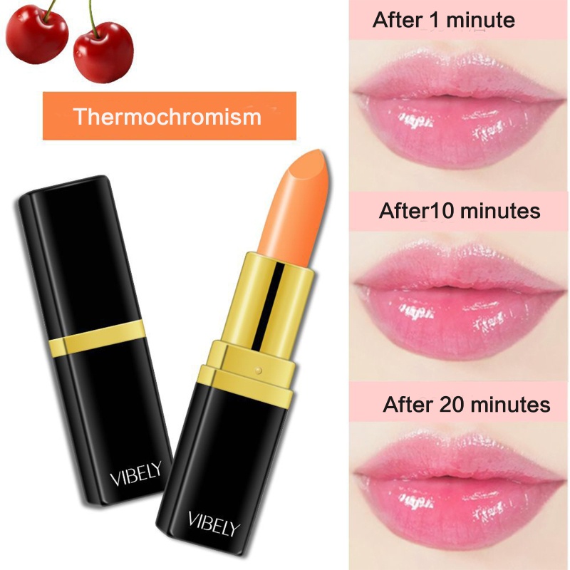 Son Môi YOUYO Dưỡng Ẩm Chống Nước Lâu Phai Thay Đổi Màu Sắc Theo Nhiệt Độ Độ