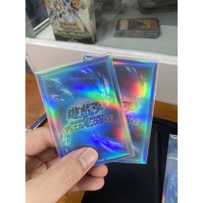 [ Dưa Hấu Yugioh ] Bọc bài lẻ Double Sleeves có Foil 2 mặt láng