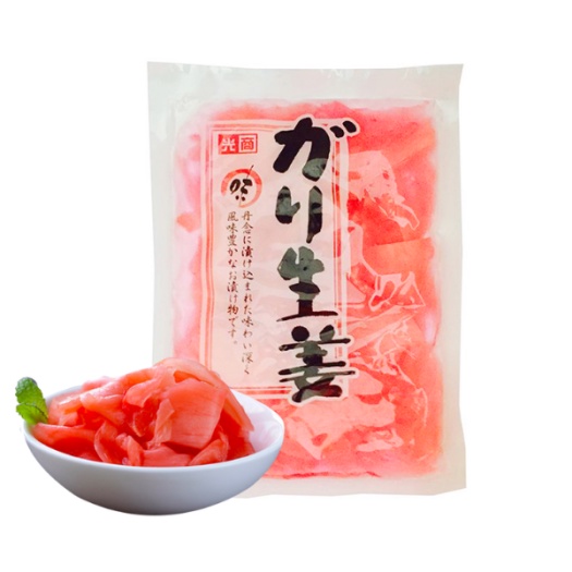 [Hàng Nhật] Gừng hồng Gari Pink ăn kèm sushi, sashimi 250g