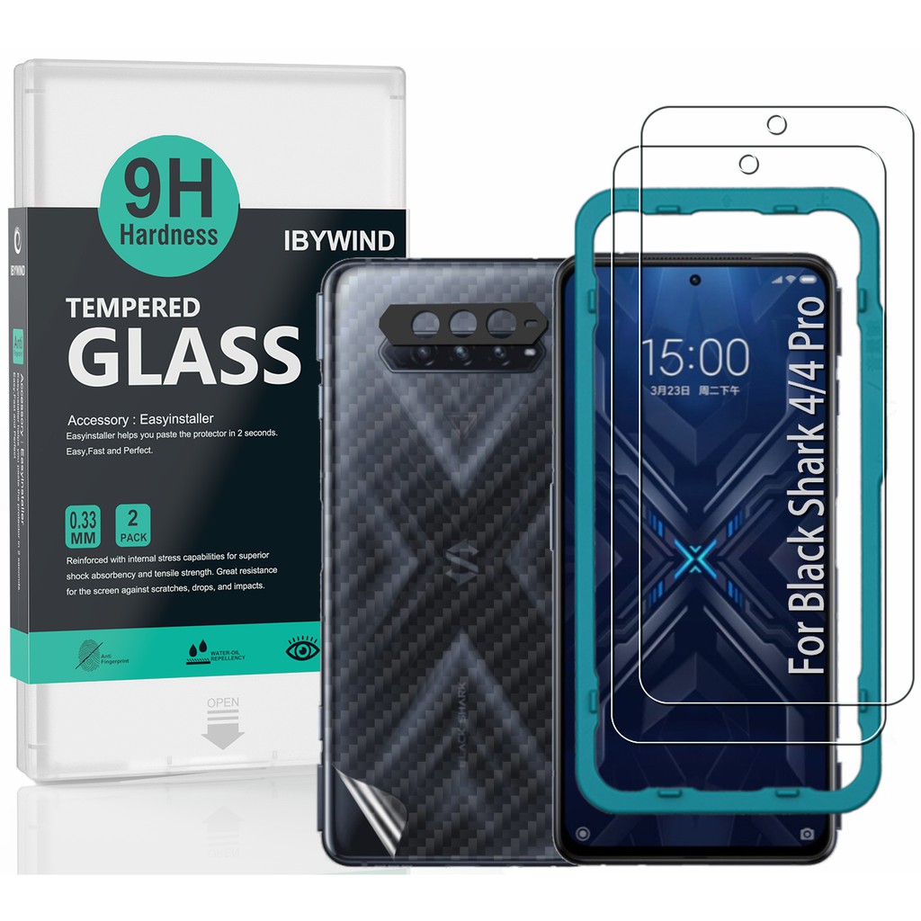 Bộ 2 kính cường lực Ibywind bảo vệ màn hình cho Black Shark 4/ 4S /4 Pro / 4S Pro
