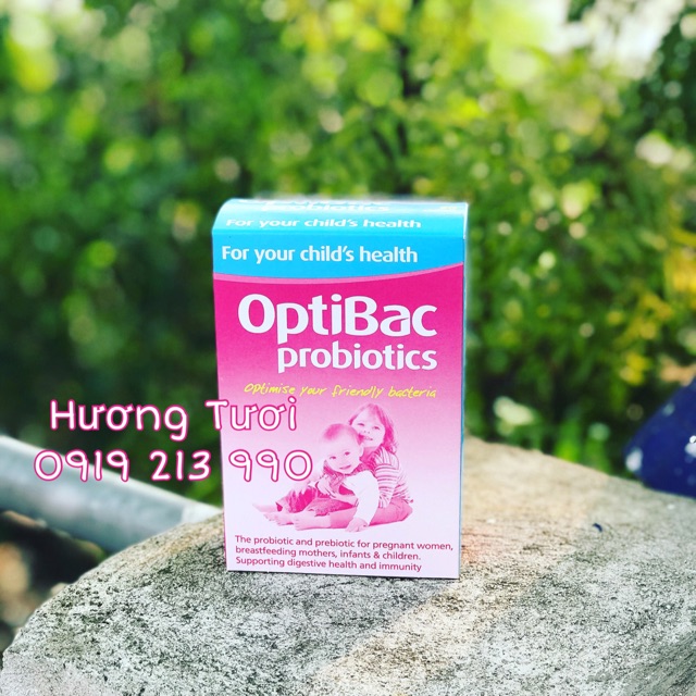 💗MEN VI SINH OPTIBAC HỒNG TRỊ TÁO BÓN CHO BÀ BẦU , TRẺ SƠ SINH💖