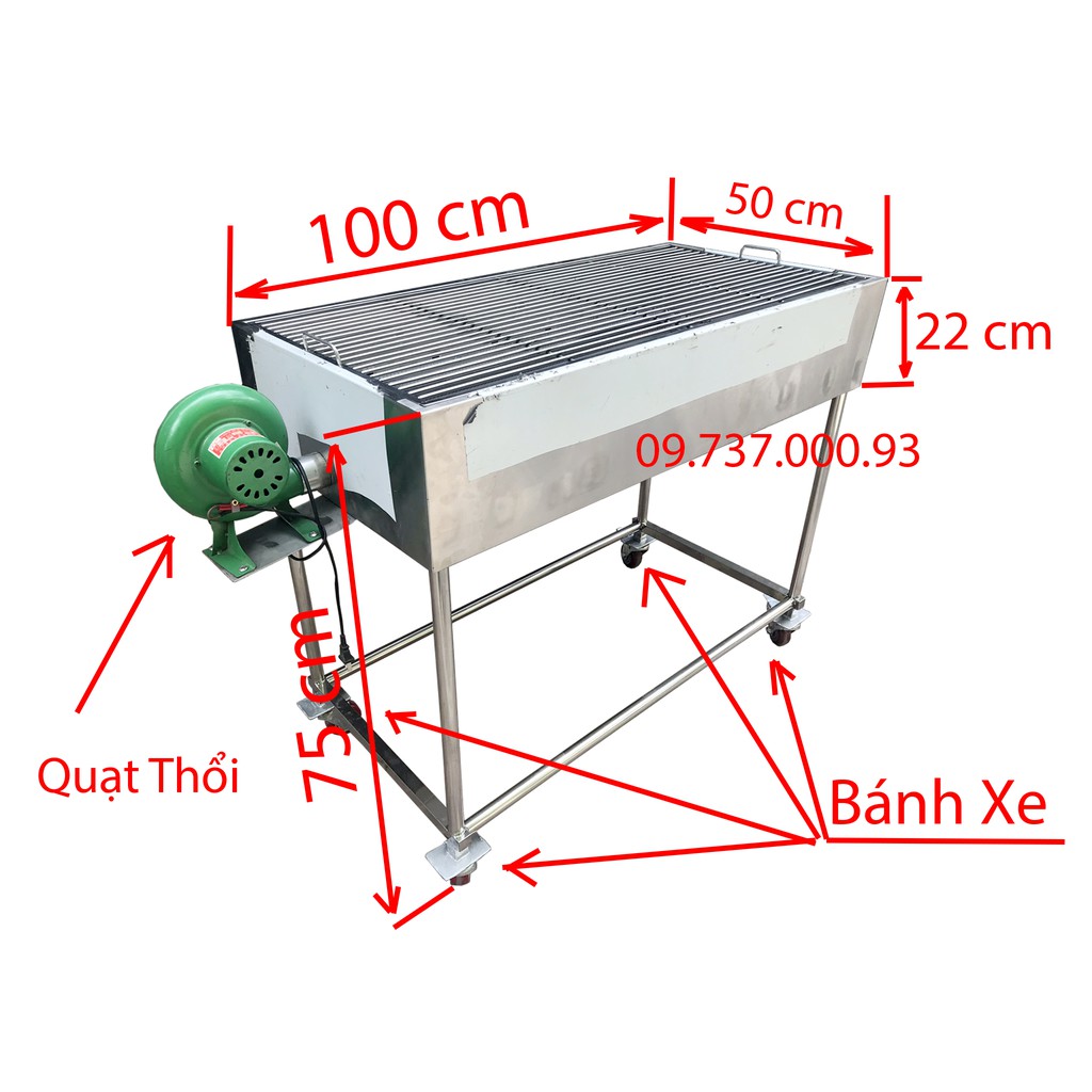 Bếp Nướng Than Ngoài Trời, Lò Nướng Thịt, Bếp Nướng Chân Gà