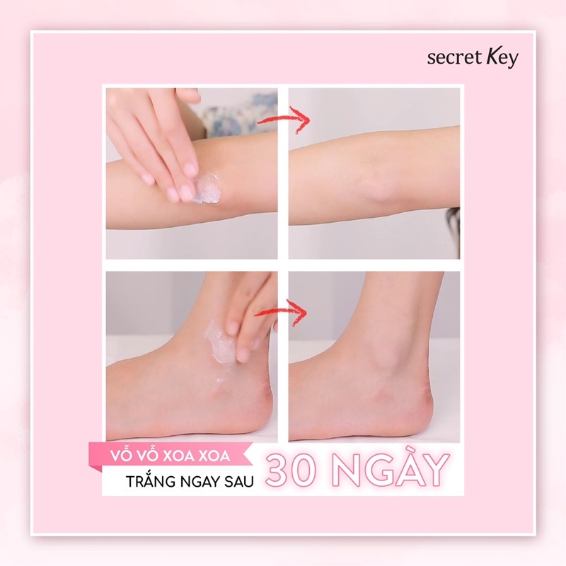 Kem Ủ Trắng Da Secret Key Snow White Milky Pack  - 200ml PP bởi Shinjiru