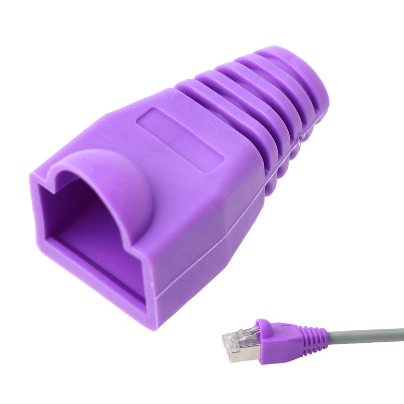 Set 10 25 Nắp Bảo Vệ Đầu Nối Dây Cáp RJ45 Cat6 Cat5E