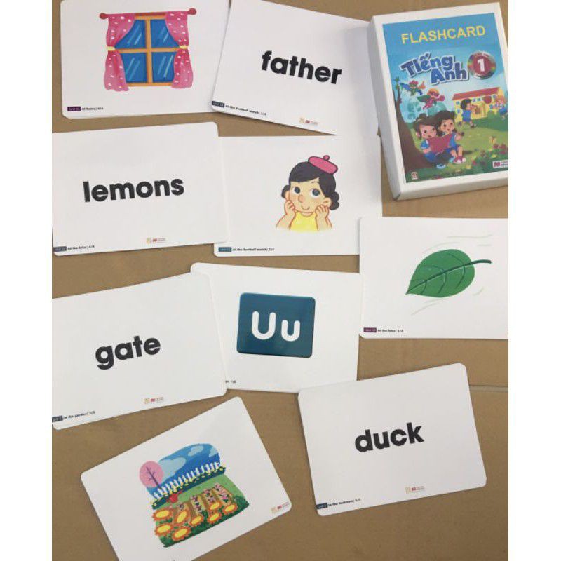 Flashcard Lớp 1 mới Macmillan
