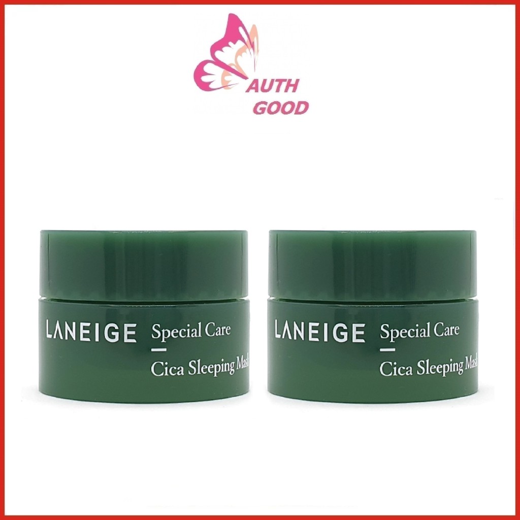 Mặt nạ ngủ FREESHIP Mặt nạ ngủ Laneige Cica Sleeping Mask phục hồi da tổn thương 10ml