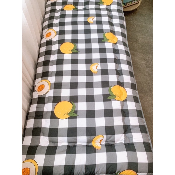 Đệm ngủ văn phòng gấp gọn tiện lợi, topper văn phòng size 90x190cm đa năng