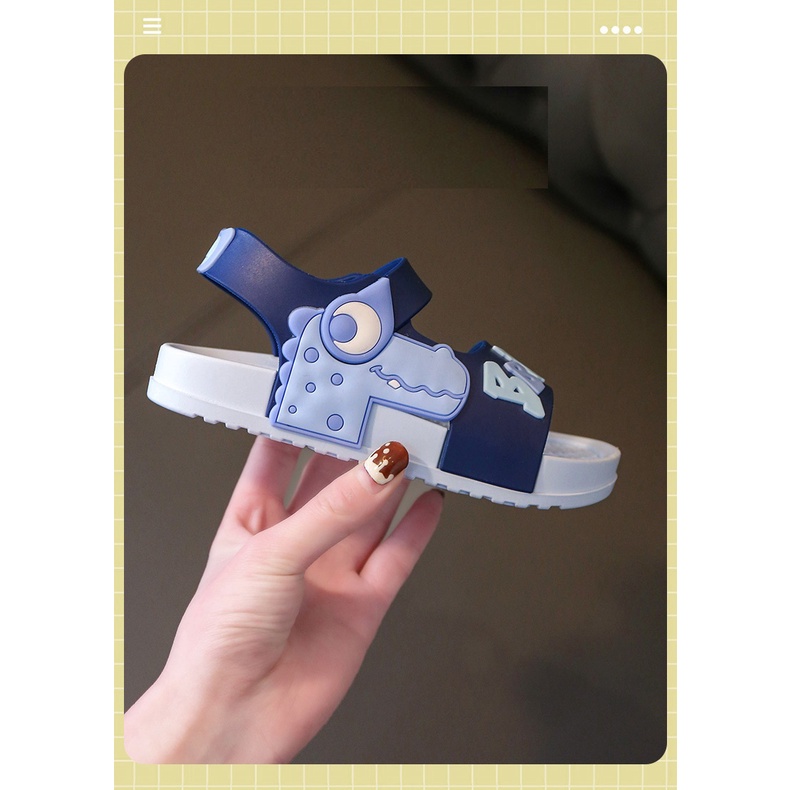 Dép quai hậu bé trai bé gái nhiều màu, nhiều họa tiết Hoa Quả đáng yêu, dép siêu nhẹ chống trơn trượt - TD26