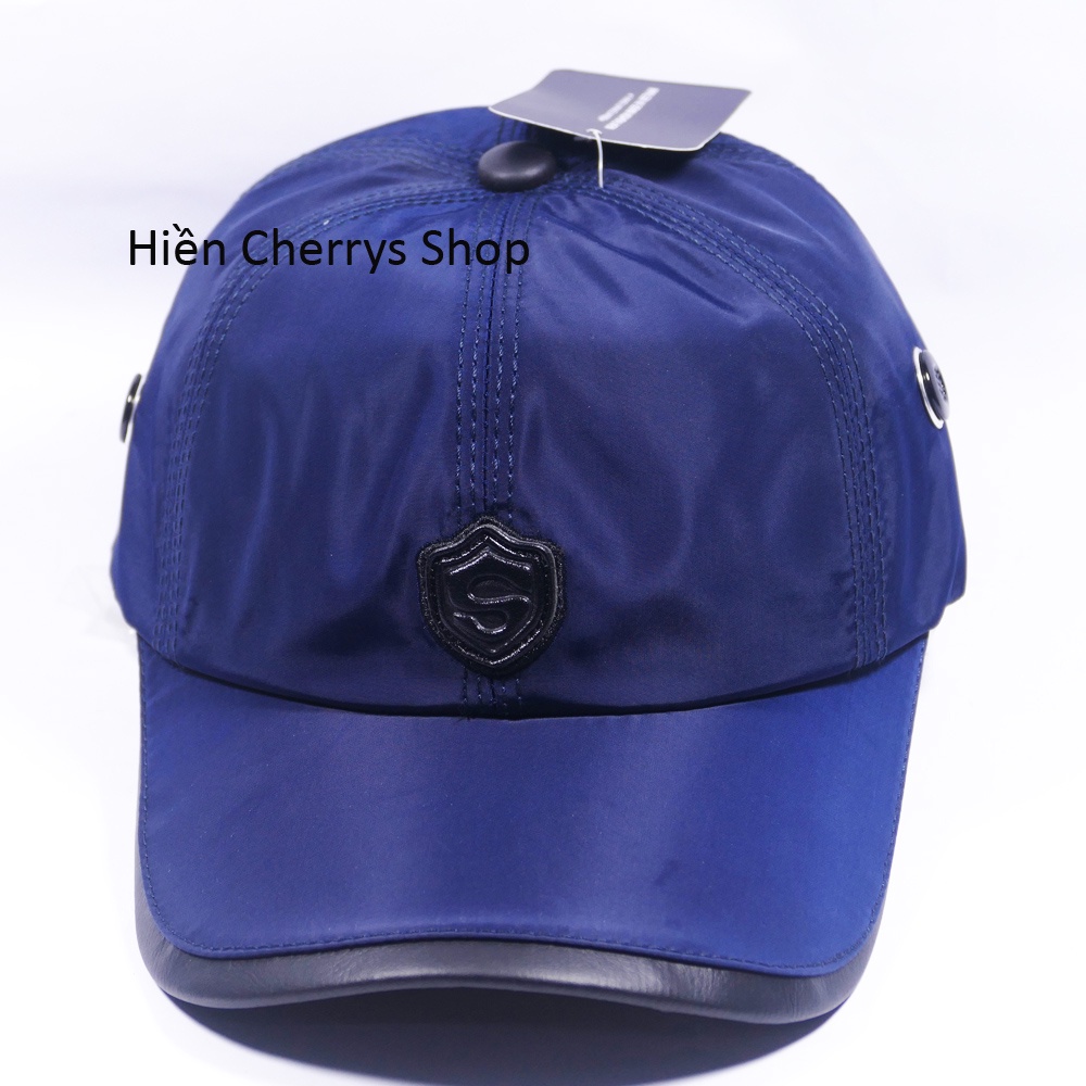 Nón kết dù logo chữ S, sò to đẹp mắt - chất liệu vải dù phù hợp cho mọi người