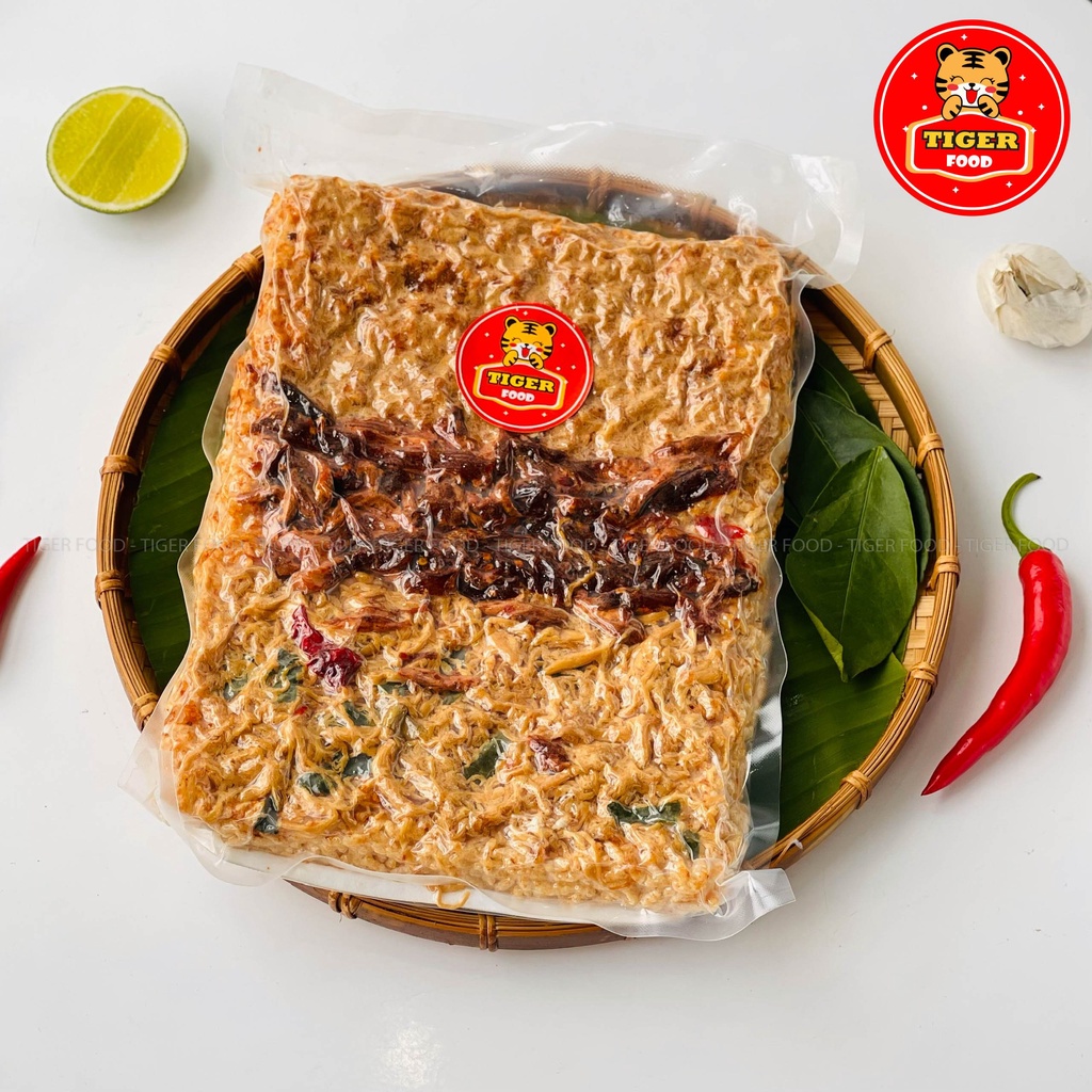 Cơm Cháy 3 Vị Đặc Biệt TIGER FOOD 300g Cơm Cháy 3 Vị Bò Heo Gà Đậm Vị Siêu Ngon - Đồ Ăn Vặt Sài Gòn