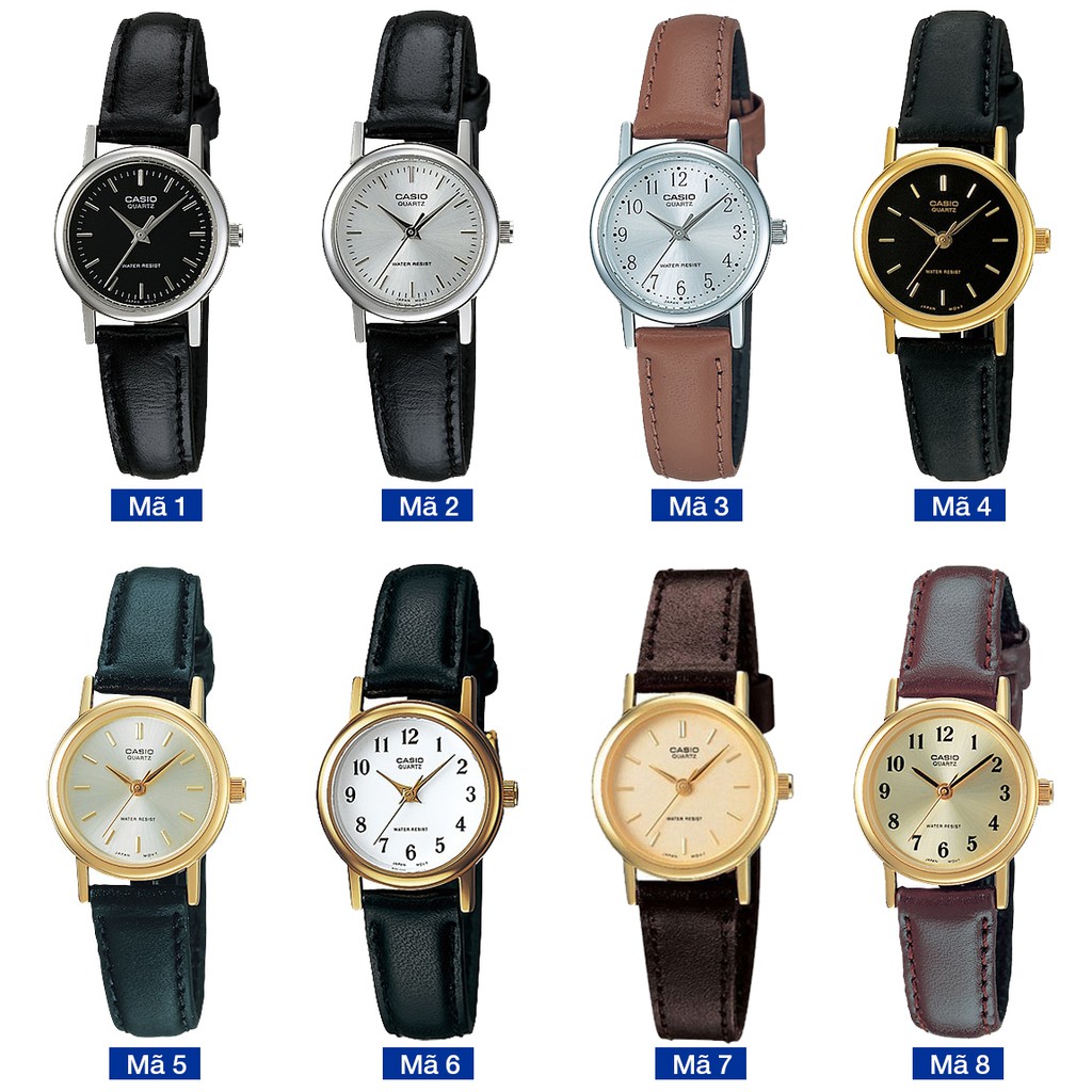 Đồng hồ nữ dây da Casio Standard chính hãng Anh Khuê LTP-1095 Series | BigBuy360 - bigbuy360.vn